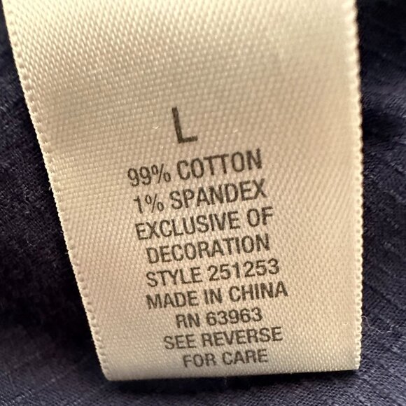 Dress Barn Navy Blue Utility Jacket With Cinched Waist Size Large - Picture 7 of 9